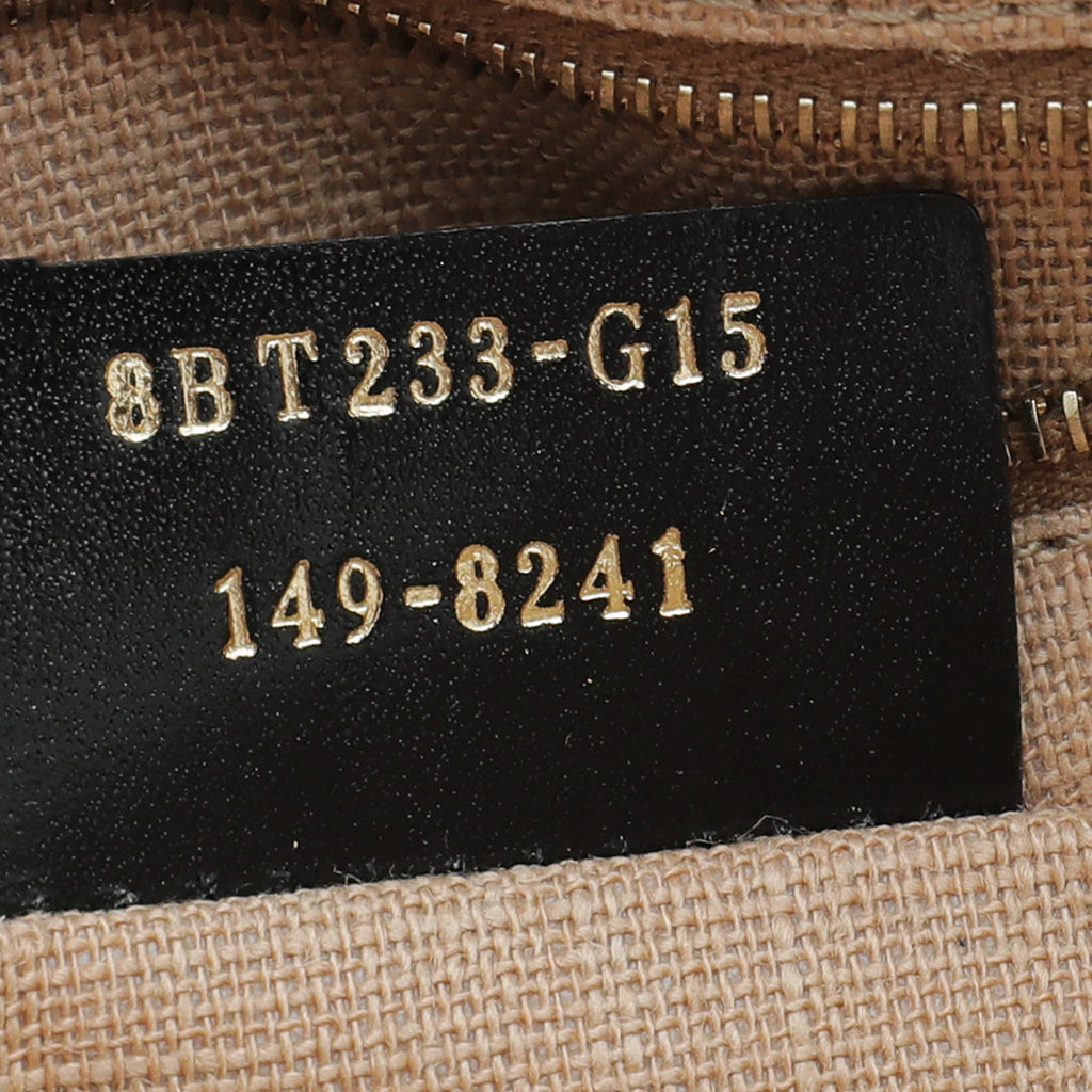 Fendi Brown Pequin Claudia Bag