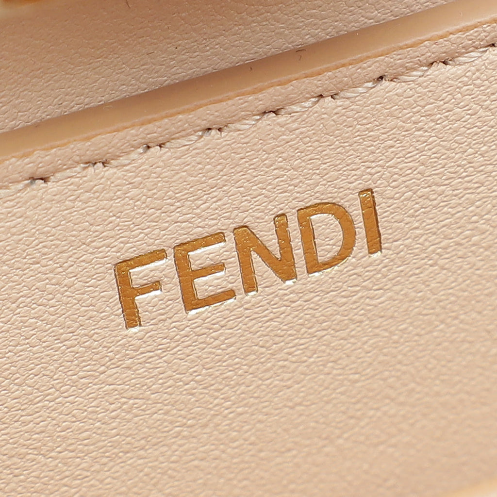 Fendi Multicolor Peekaboo ISeeU Girls Graphics Medium Bag