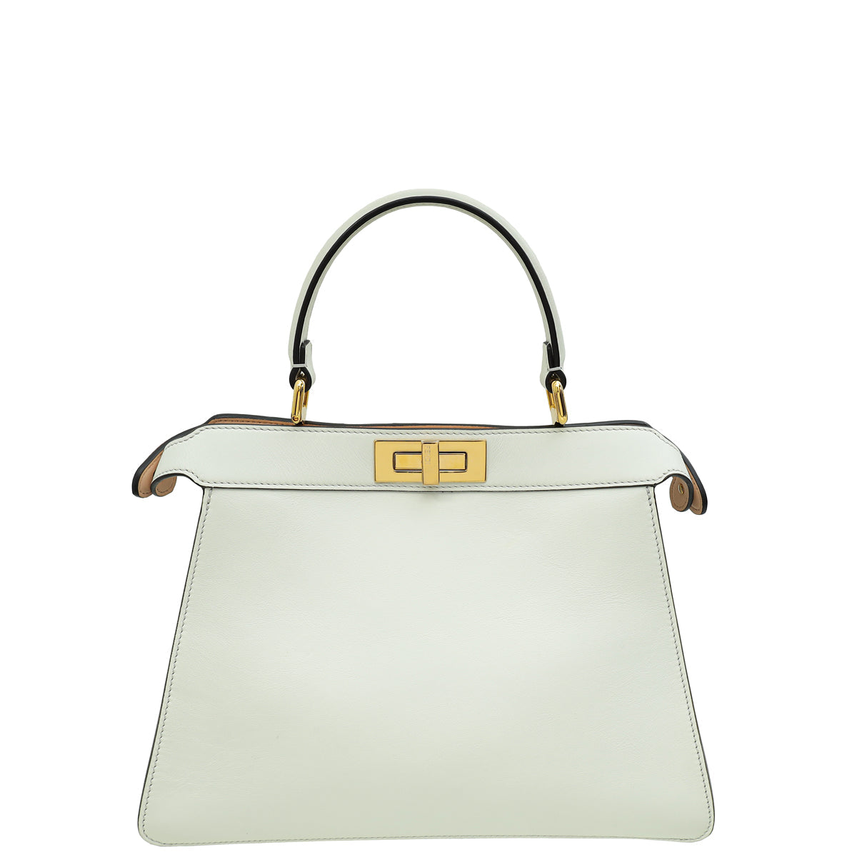 Fendi Multicolor Peekaboo ISeeU Girls Graphics Medium Bag