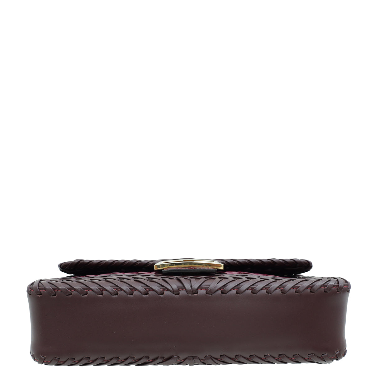 Fendi Bicolor Braided Baguette Bag