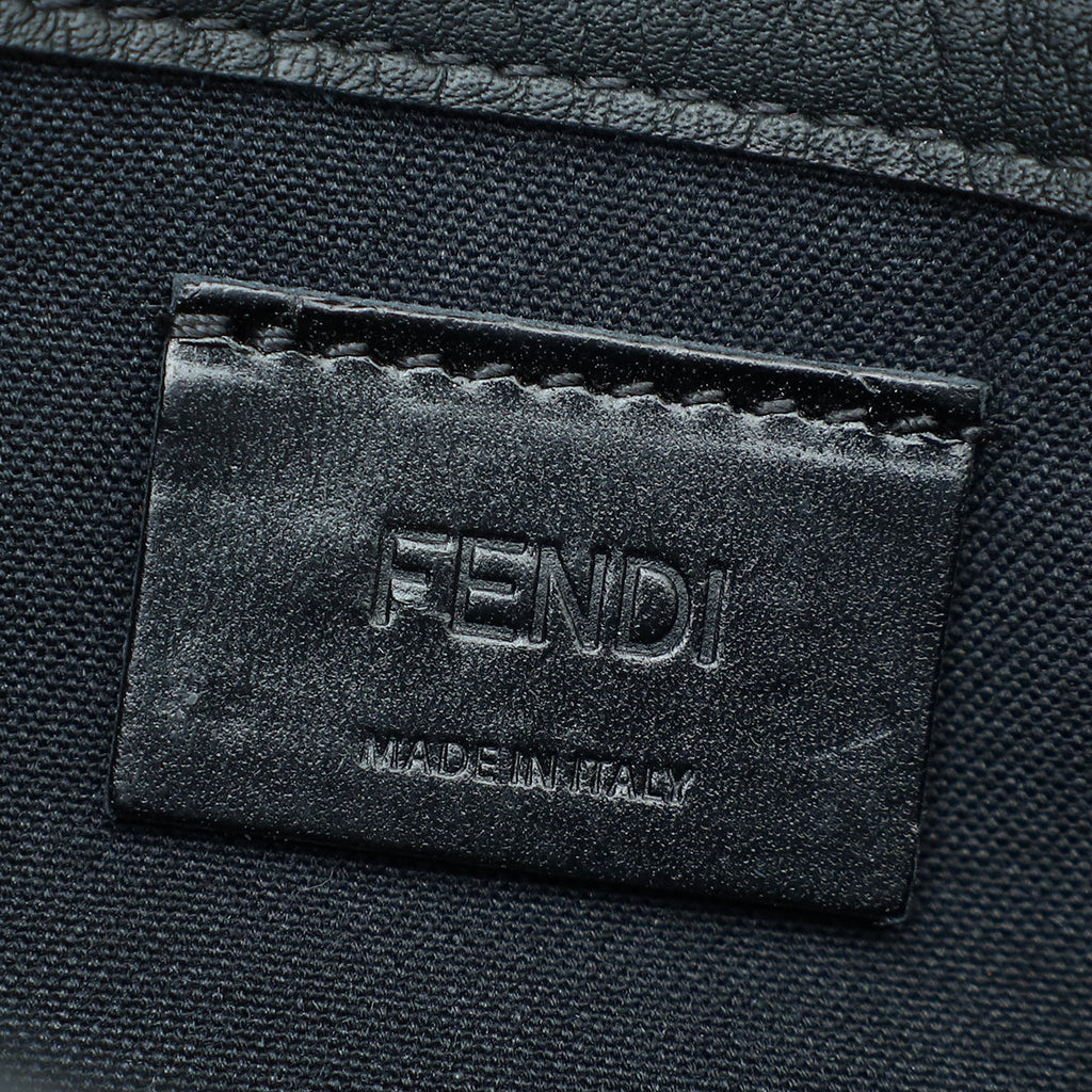 Fendi Black Tube Python Wallet On Chain