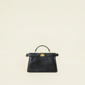 Fendi Black Peekaboo Top Handle Bag