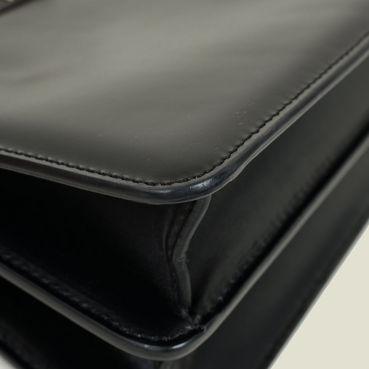 Fendi Black Peekaboo Top Handle Bag