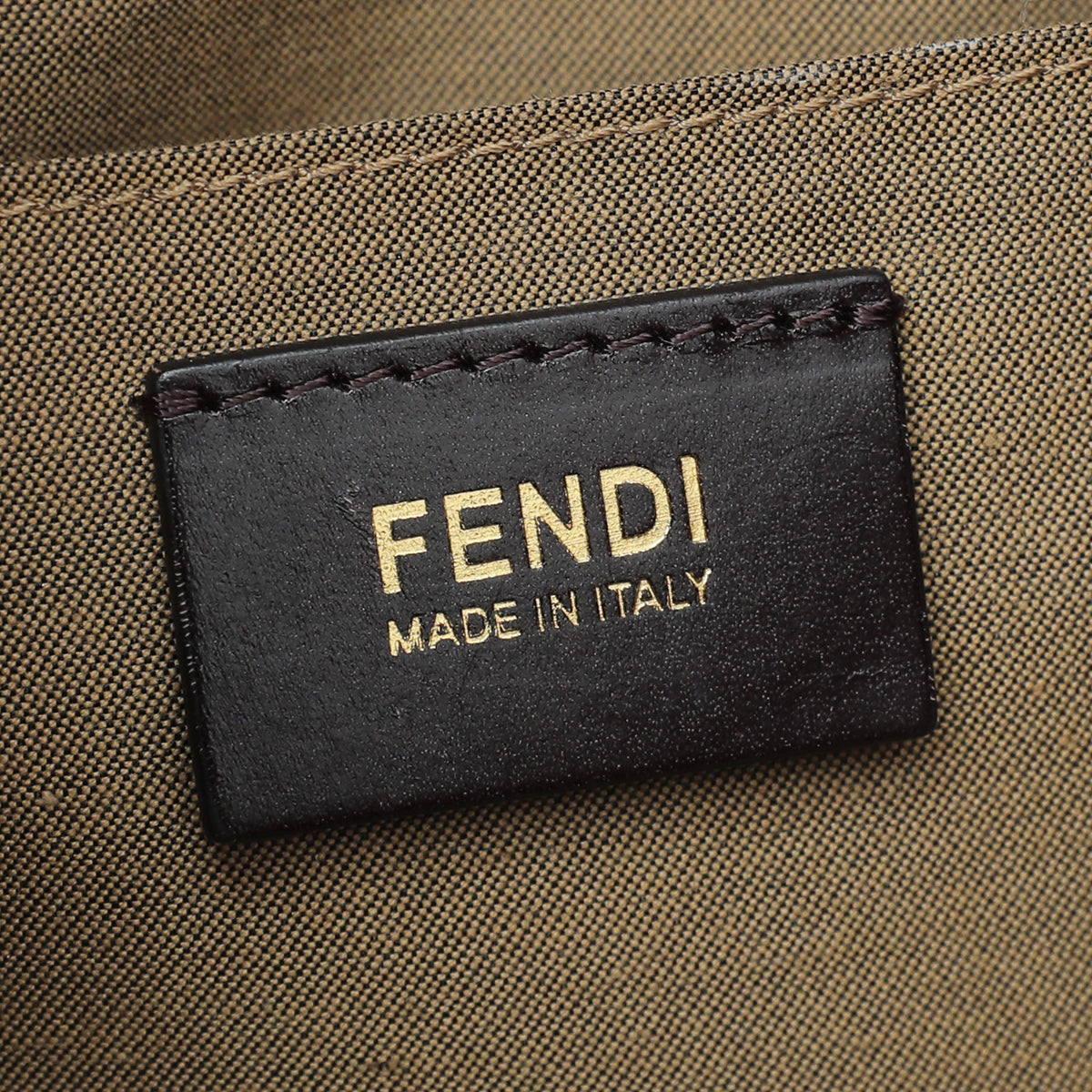 Fendi Bicolor Zucca Chef Shopper Tote Bag