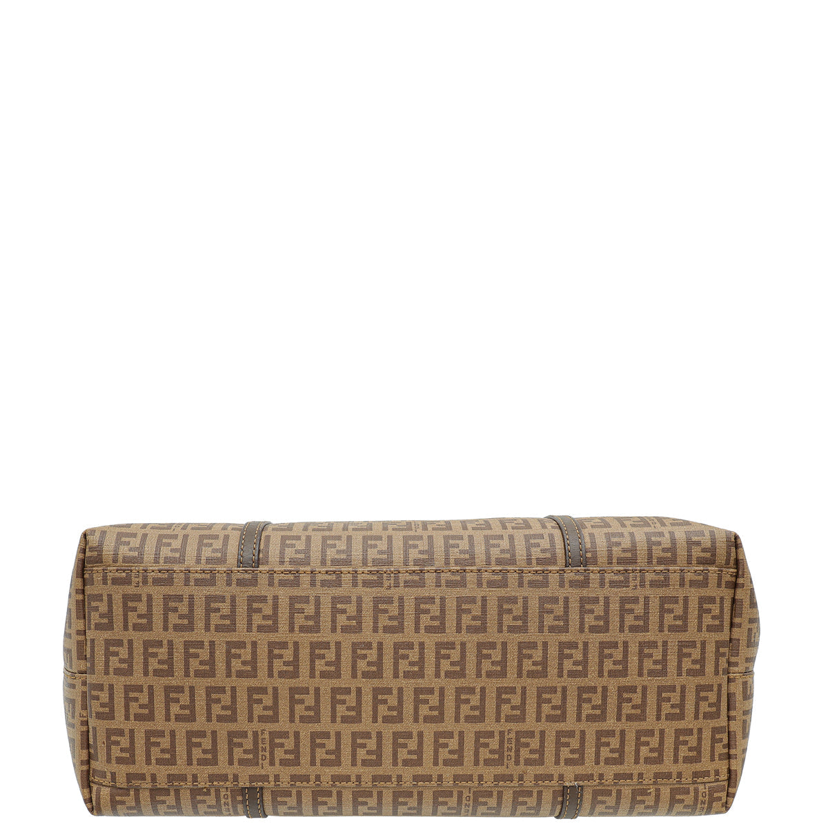Fendi Brown Zucchino Superstar Tote Bag