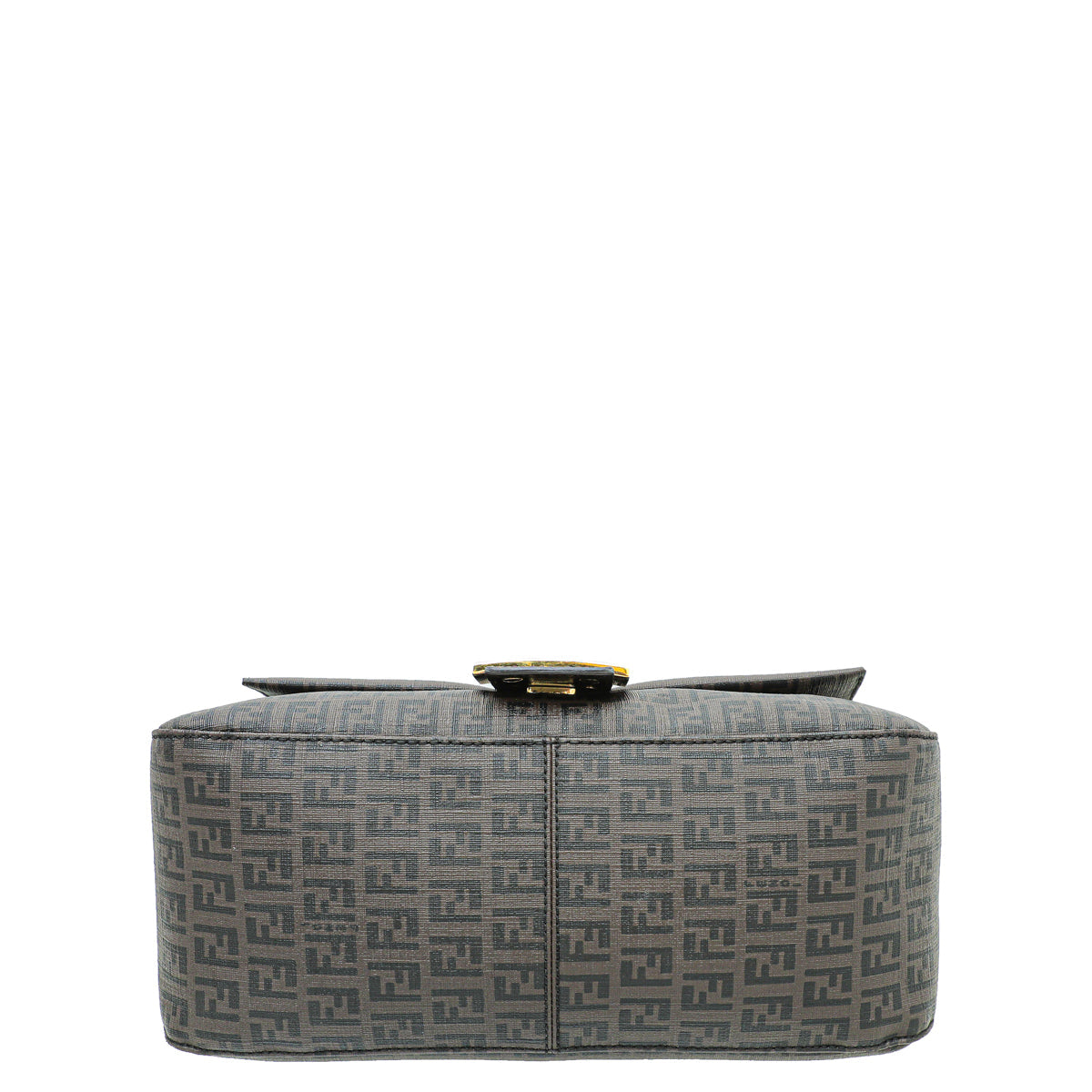 Fendi Brown Zucchino Spalmati Mama Baguette Bag