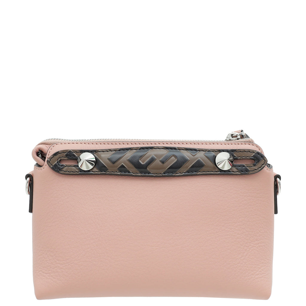 Fendi Bicolor Zucca By The Way Boston Mini Bag