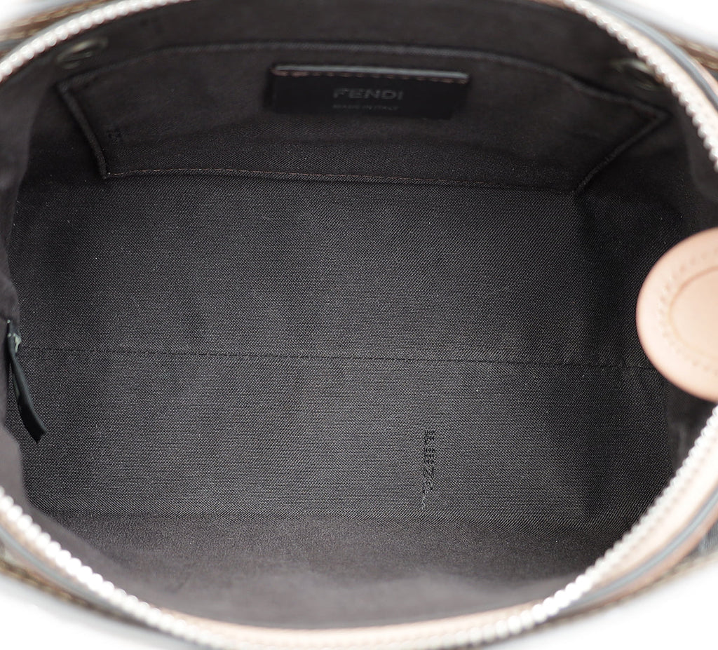 Fendi Bicolor Zucca By The Way Boston Mini Bag