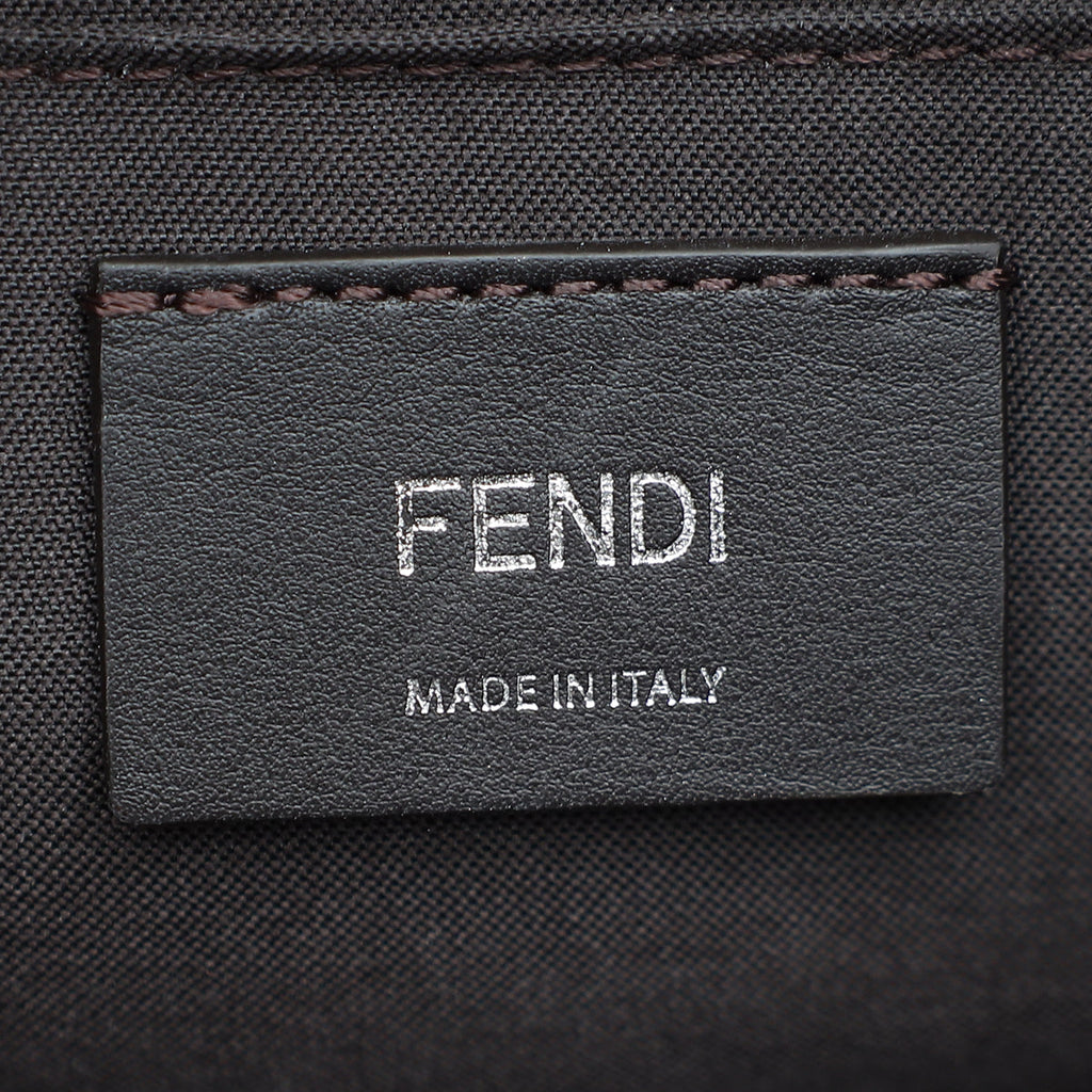 Fendi Bicolor Zucca By The Way Boston Mini Bag