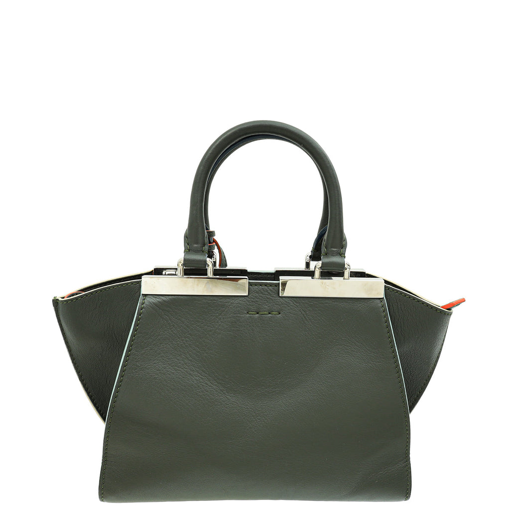 Fendi Olive Green 3 Jours Petite Bag