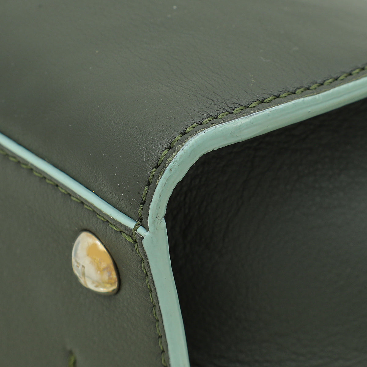 Fendi Olive Green 3 Jours Petite Bag
