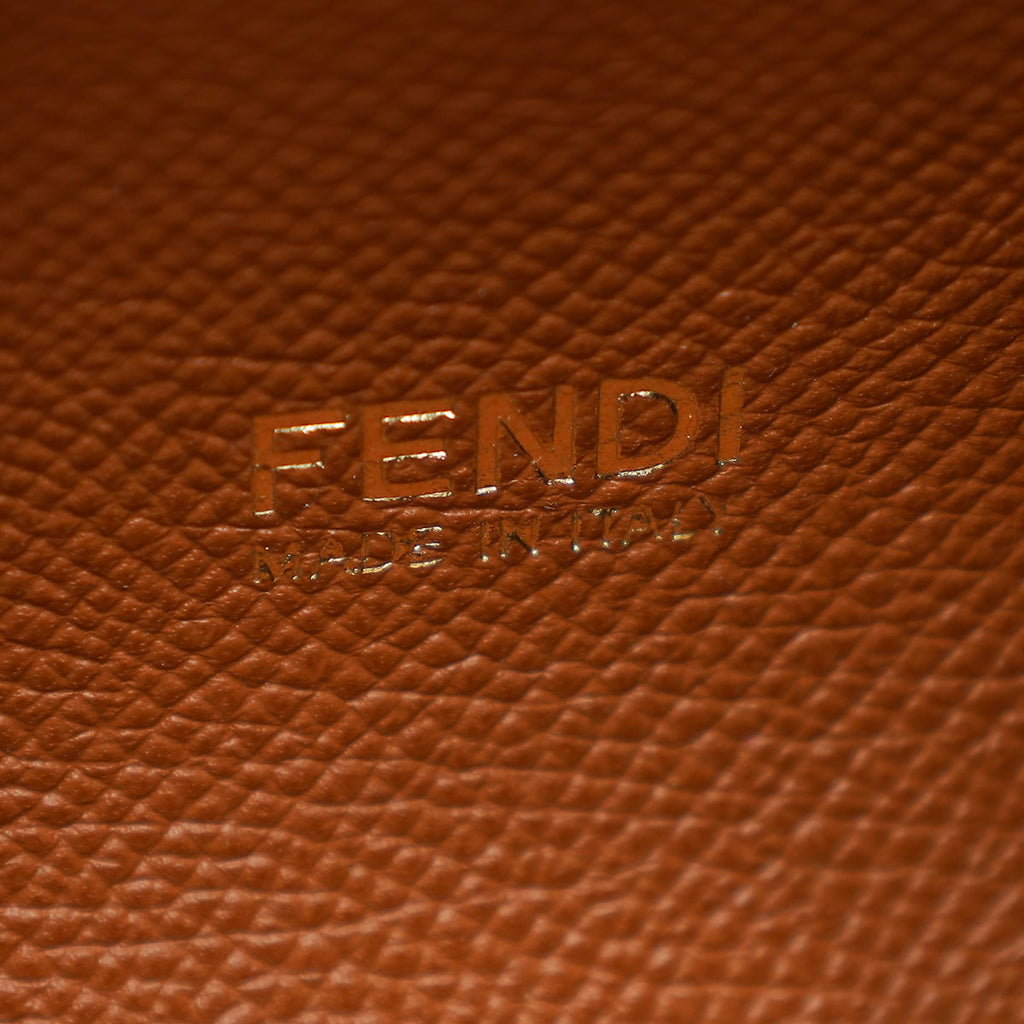 Fendi Brown Tan Pomodorino Mini Bag