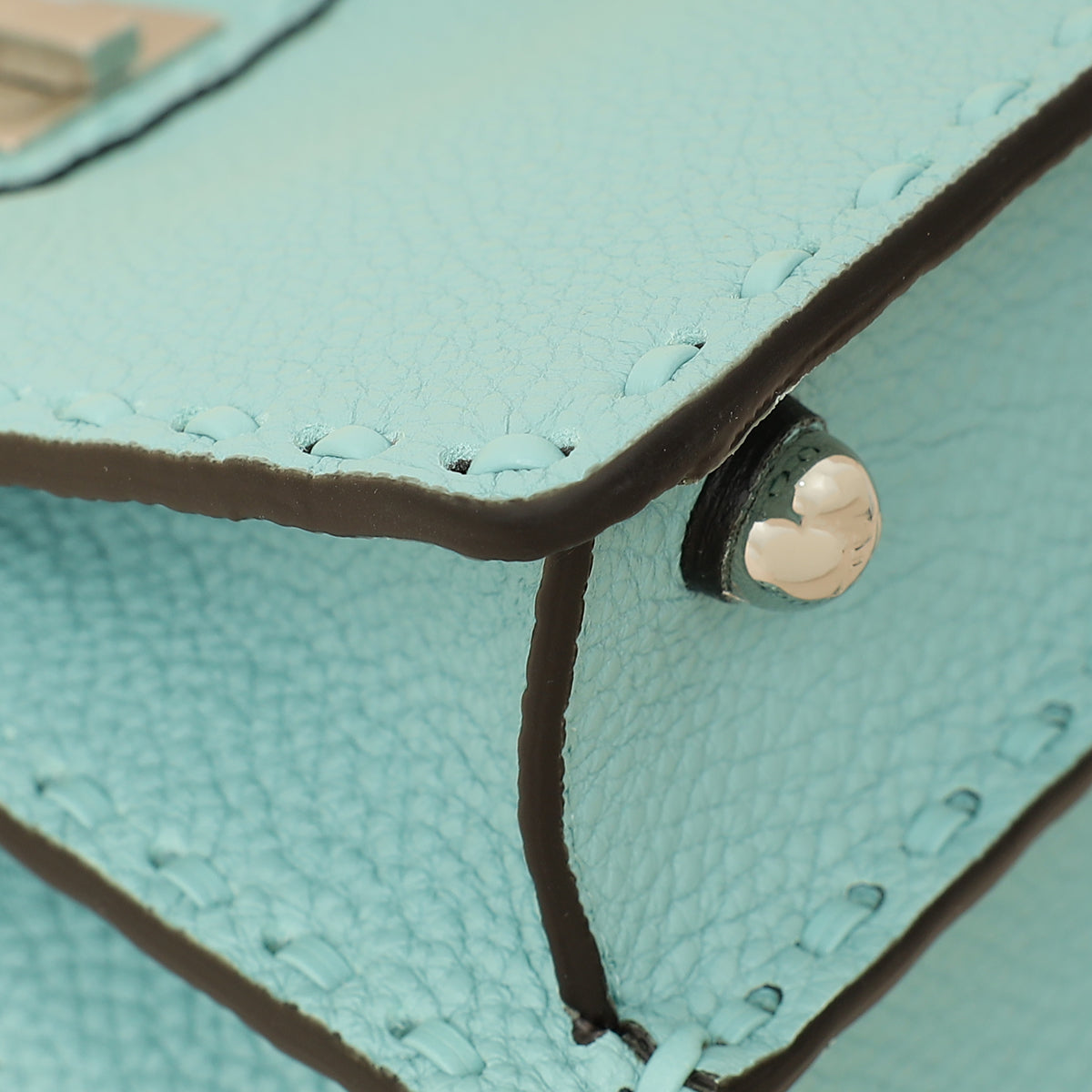 Fendi Aquifer Selleria Peekaboo ISeeU Petite Bag