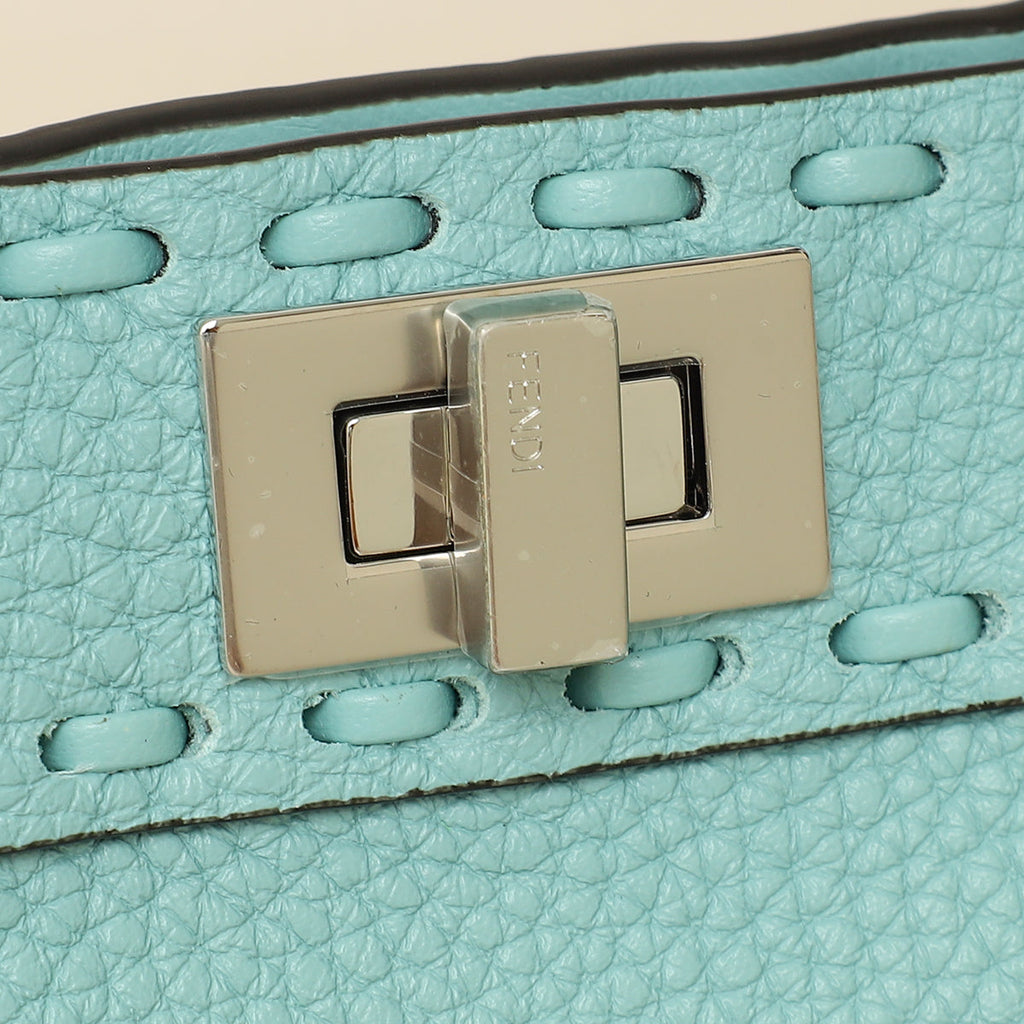 Fendi Aquifer Selleria Peekaboo ISeeU Petite Bag