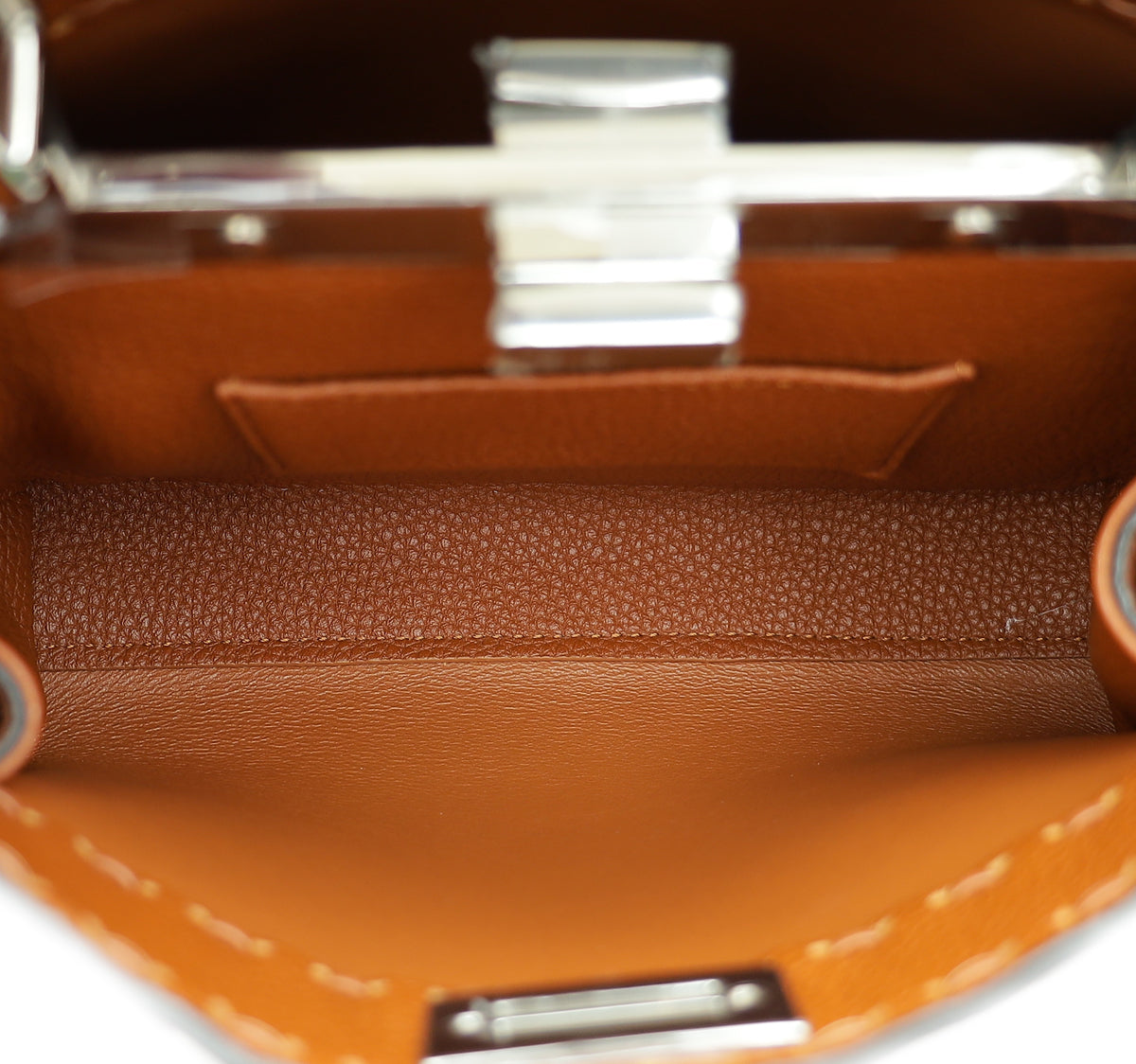 Fendi Bicolor Selleria Peekaboo Mini Bag