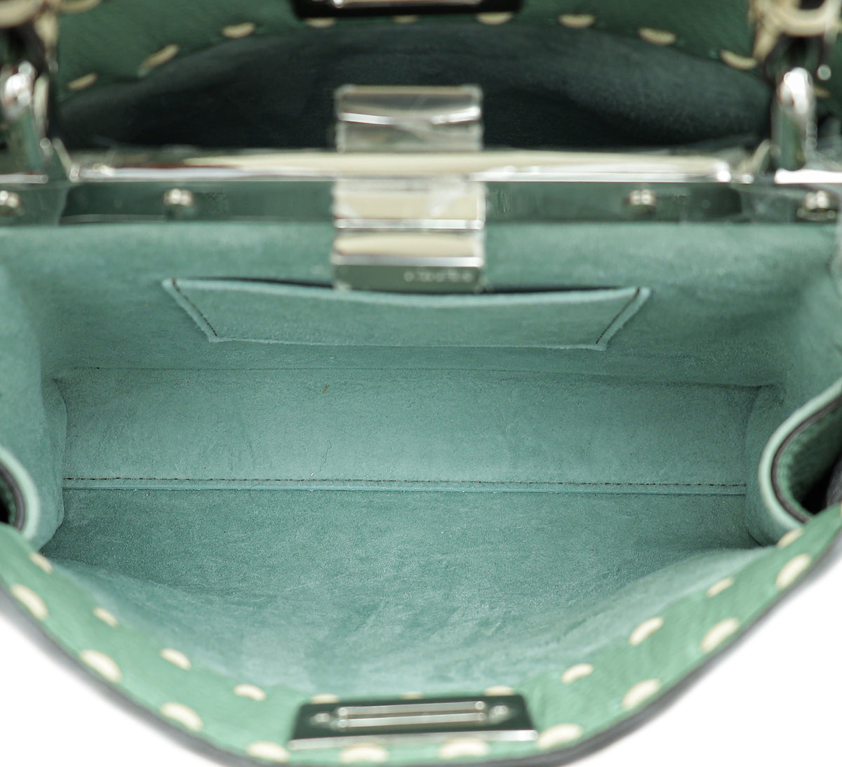 Fendi Bicolor Selleria Peekaboo Mini Bag