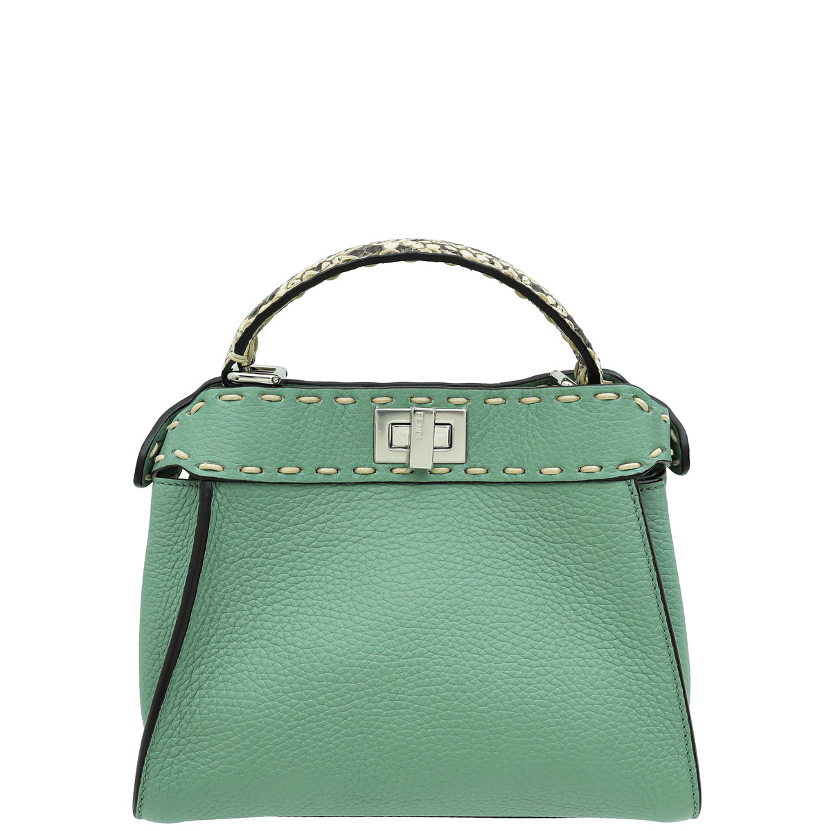Fendi Bicolor Selleria Peekaboo Mini Bag