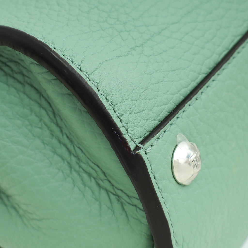 Fendi Bicolor Selleria Peekaboo Mini Bag