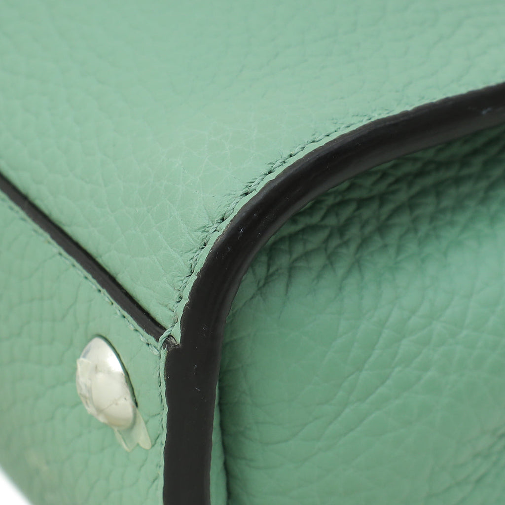 Fendi Bicolor Selleria Peekaboo Mini Bag