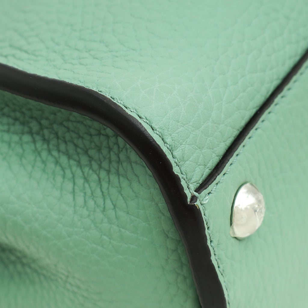 Fendi Bicolor Selleria Peekaboo Mini Bag