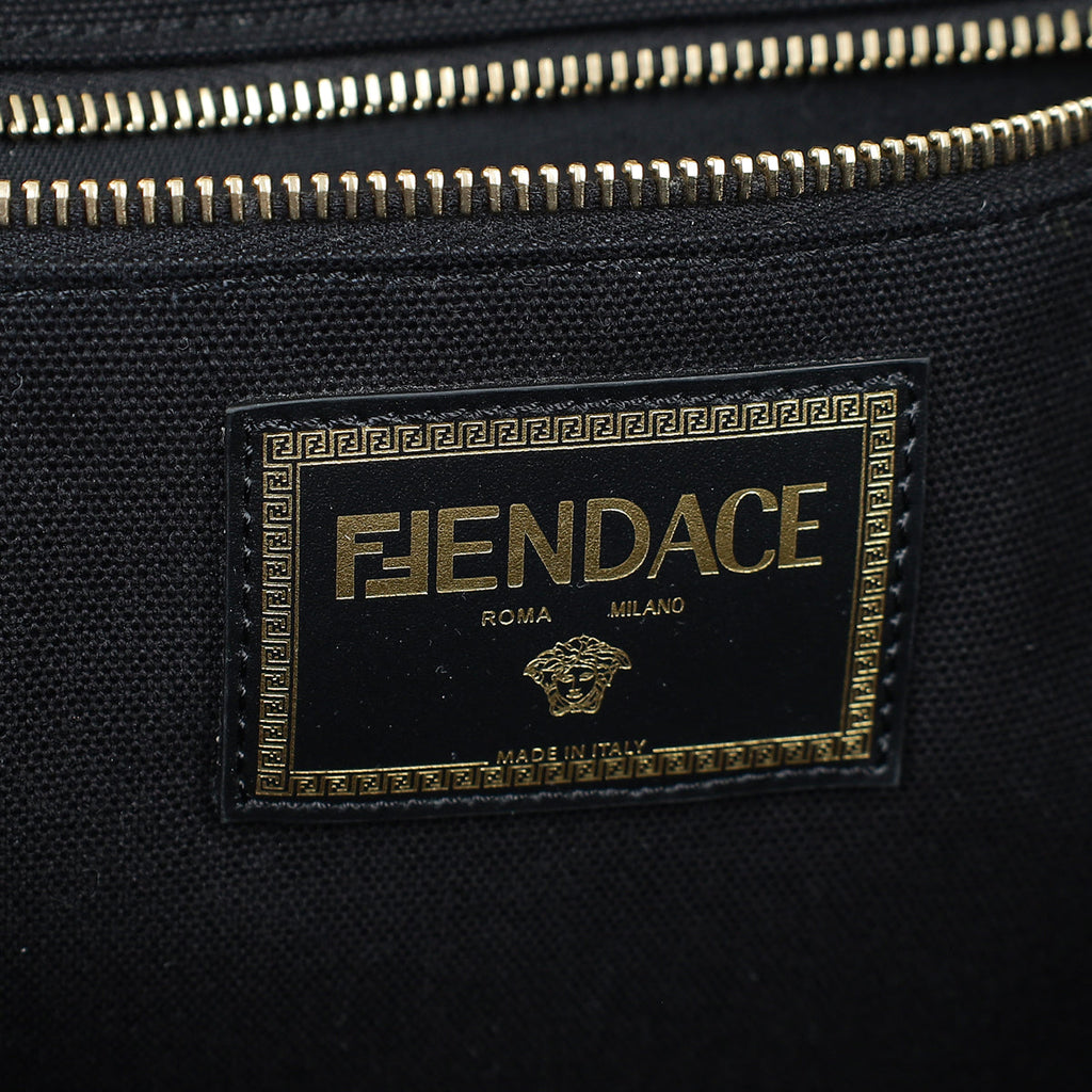 Fendi Bicolor x Versace "Fendace" La Medusa Shopping Tote Bag