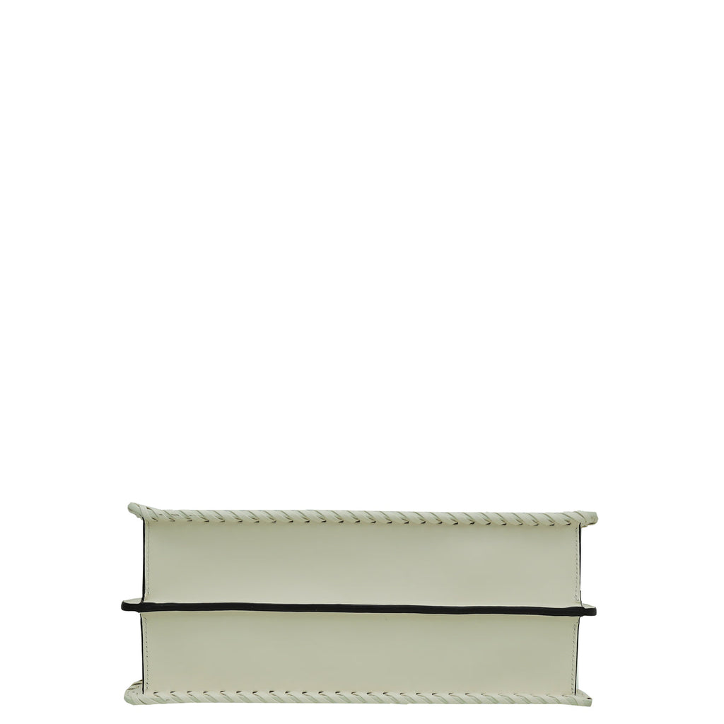 Fendi Cream Peekaboo Iseeu Decorative Stitching Regular Medium Bag