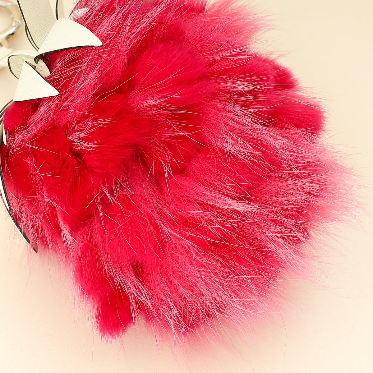 Fendi Bicolor Fruits Pineapple Fox Bag Charm