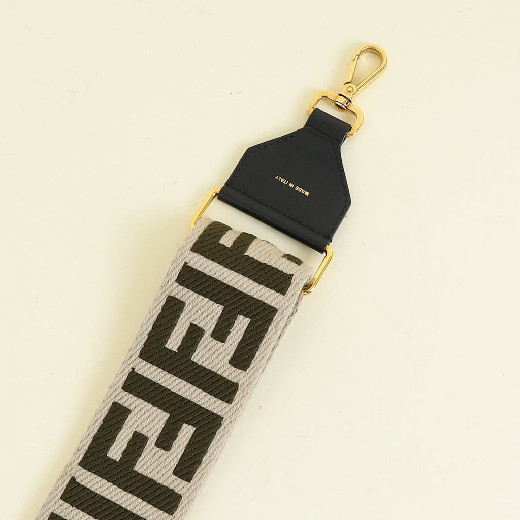 Fendi Bicolor FF Strap You Adjustable Bag Strap