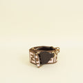 Fendi Bicolor Strap You FF Jacquard Webbing Bag Strap