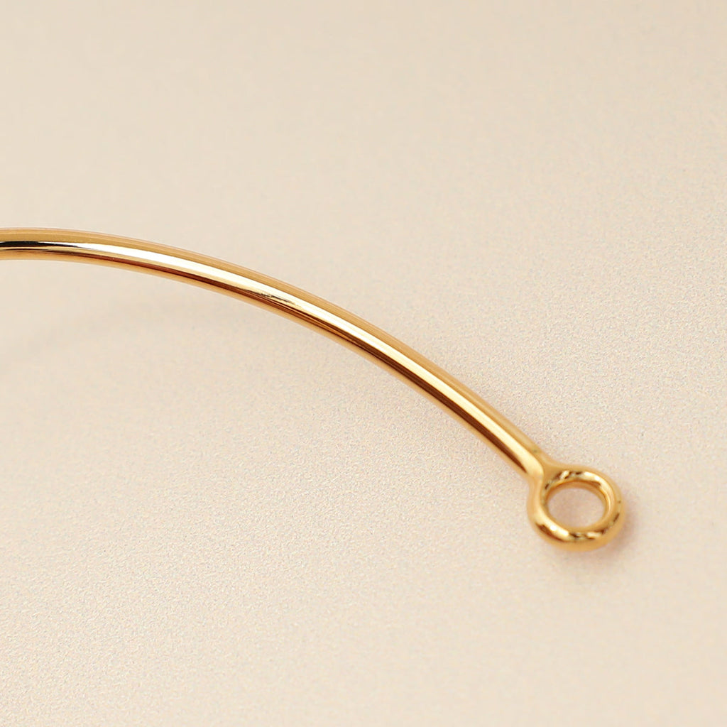 Fendi Gol F Is Logo Narrow Small Bangle