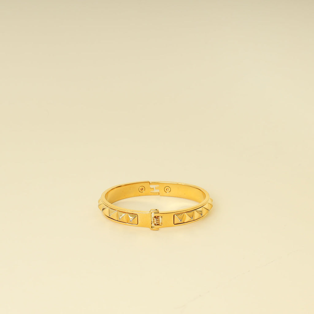 Fendi Gold FF Fendista Bangle