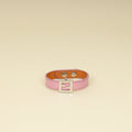 Fendi Bicolor Vitello Elite FF Reversible Bracelet