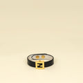 Fendi Bicolor Vitello Elite FF Reversible Bracelet
