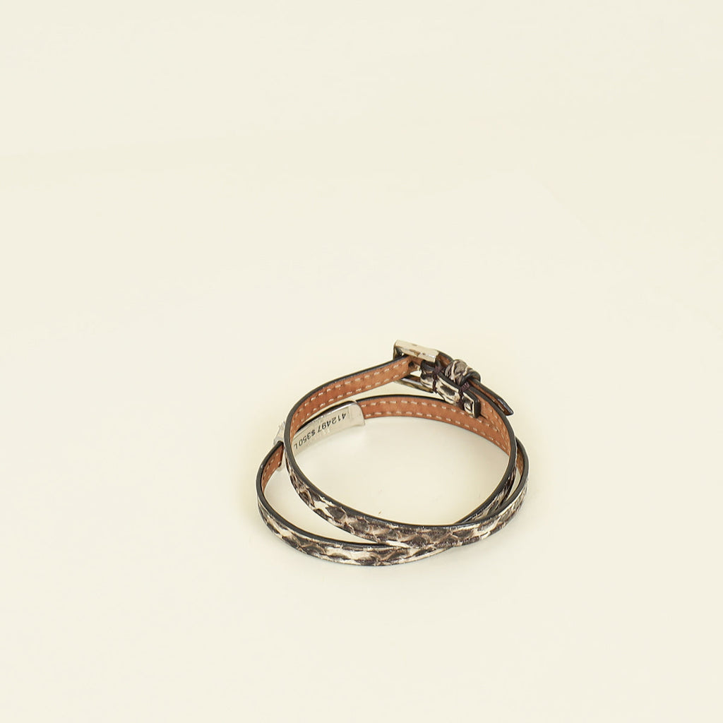 Fendi Bicolor Monster Double Wrap Bracelet