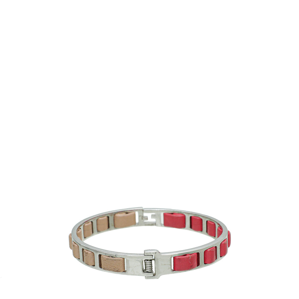 Fendi Bicolor FF Fendista Large Bracelet