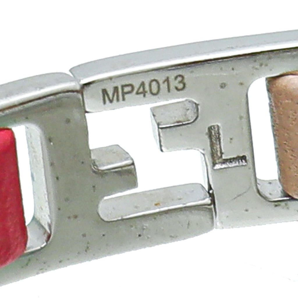 Fendi Bicolor FF Fendista Large Bracelet