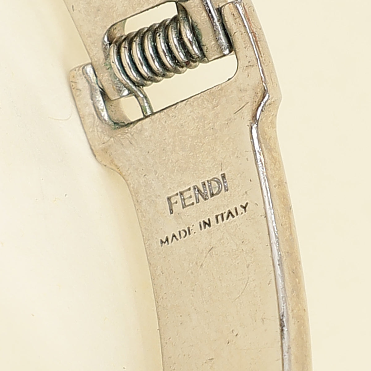 Fendi Bicolor FF Fendista Bracelet