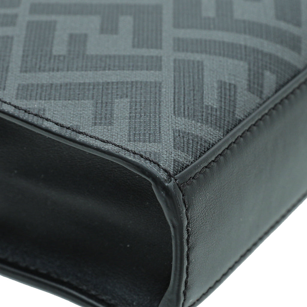 Fendi Tricolor Flat Zip Pouch