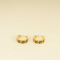 Fendi Black FF Forever Fendi Earrings