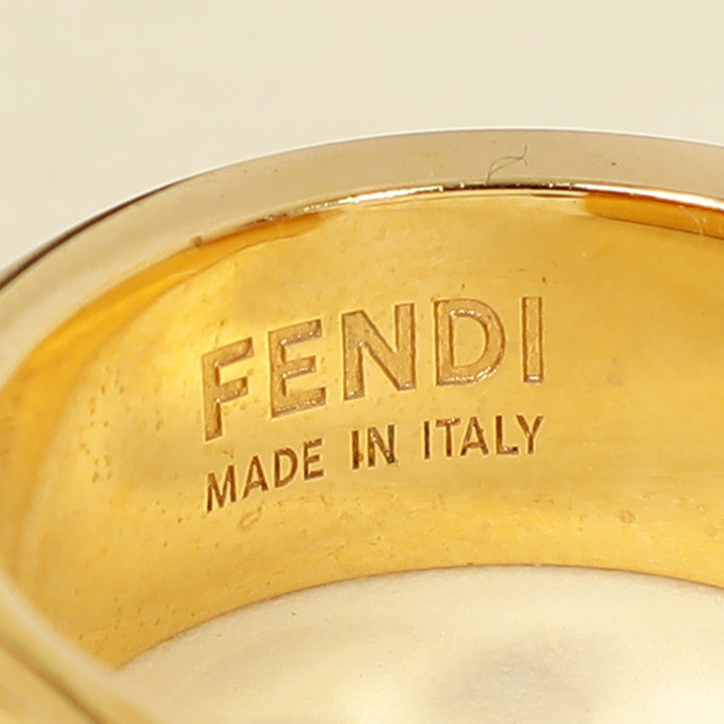 Fendi Black FF Forever Fendi Earrings