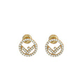Fendi Gold F Is Stud Earrings
