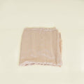 Fendi Blush Beige FF Silk And Wool Shawl