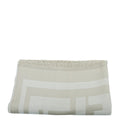 Fendi Beige FF Signature Wool Scarf