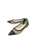 Fendi Bicolor Mesh Colibri Flats 39