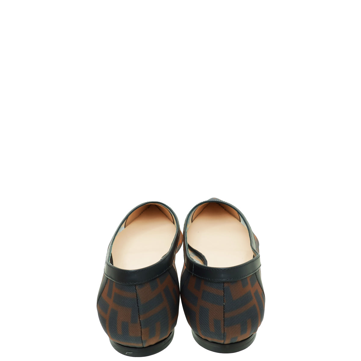 Fendi Bicolor Mesh Colibri Flats 39