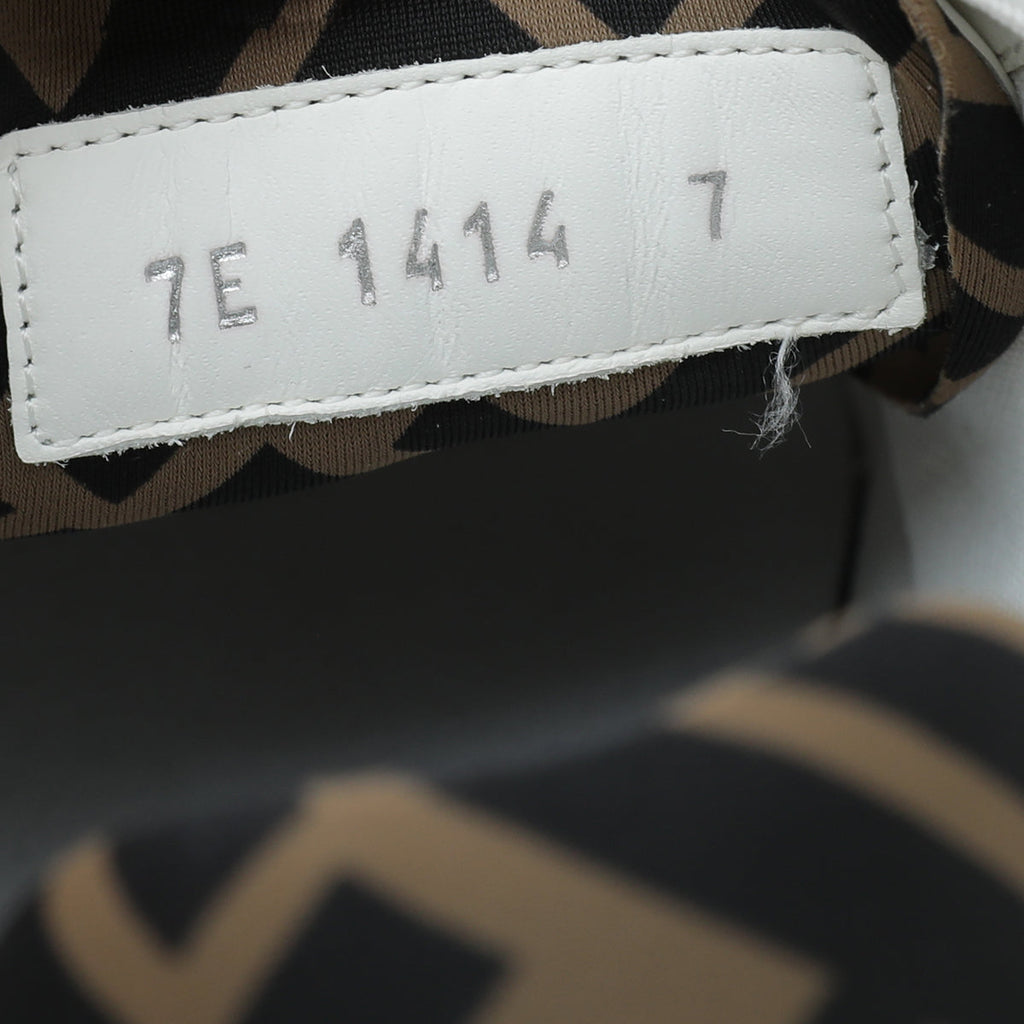 Fendi Bicolor Force Low Top Sneakers 7