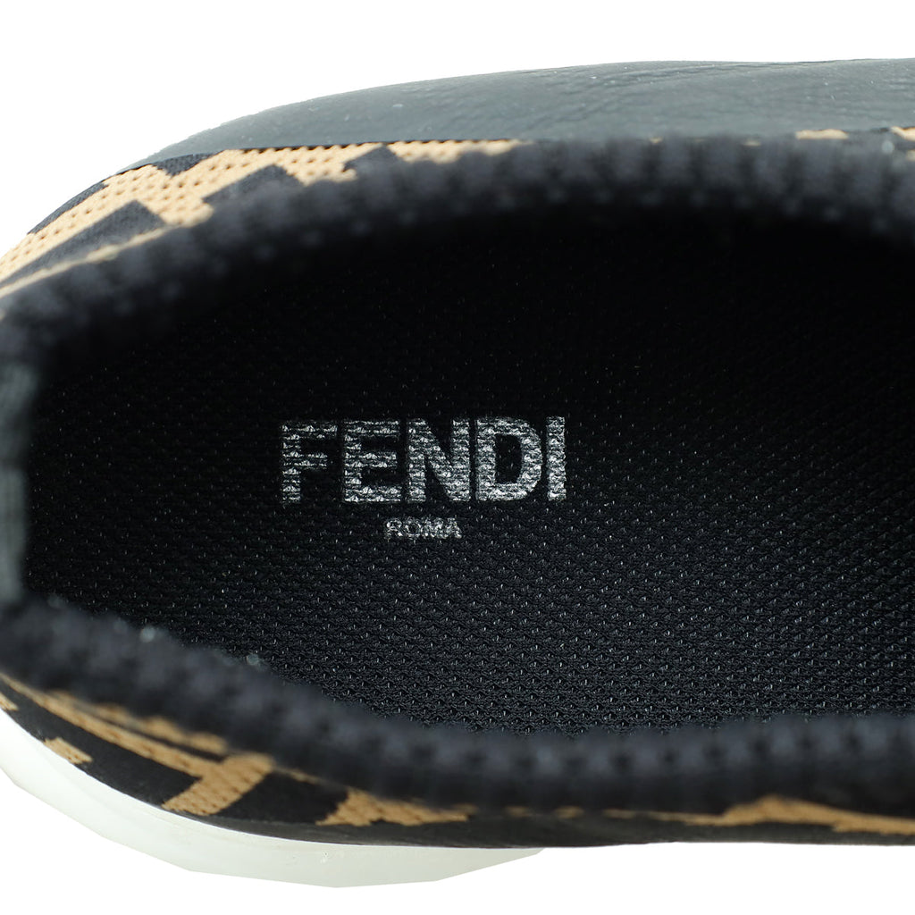 Fendi Tricolor Zucca Tech Fabric Sock Sneakers 7