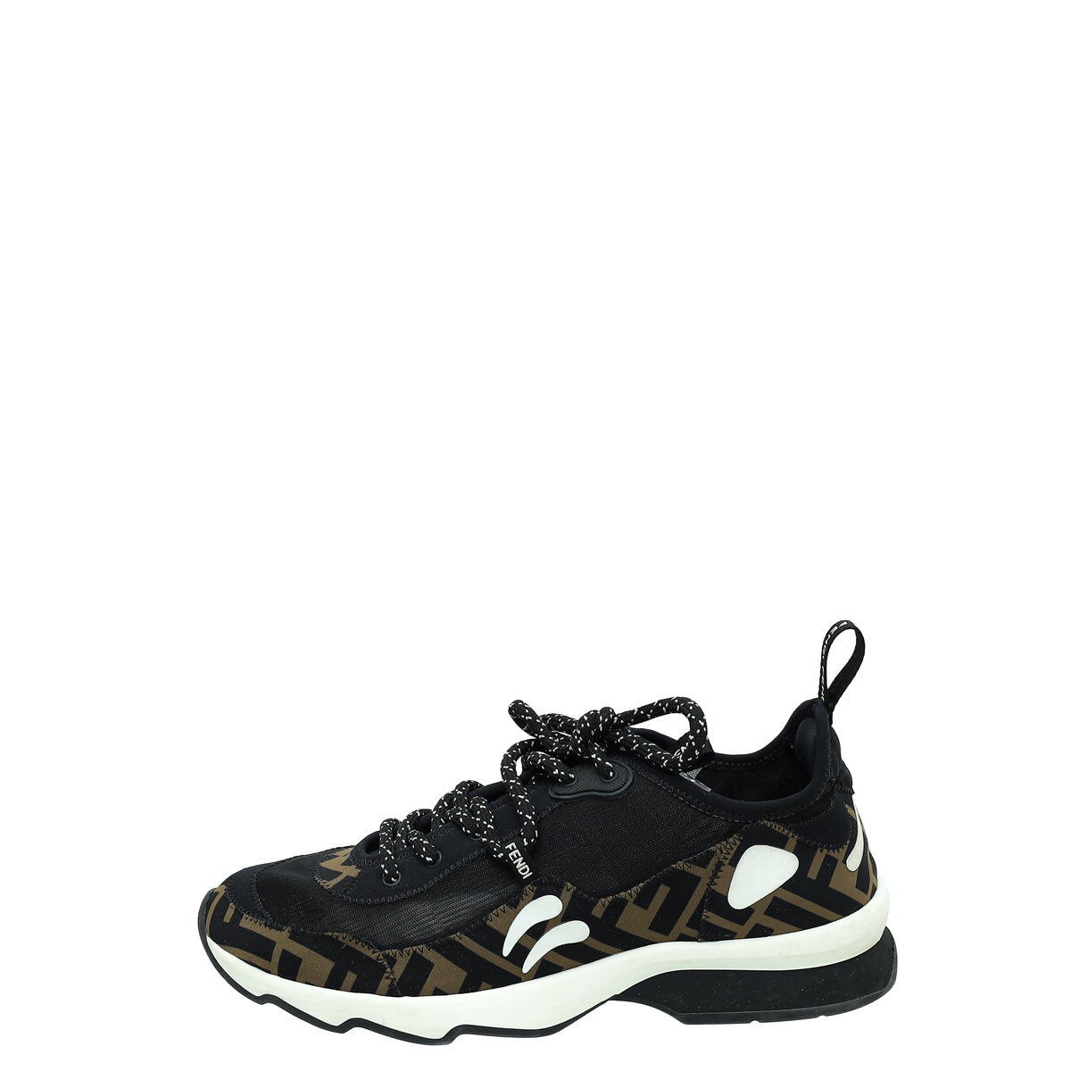 Fendi Technical Mesh Lycra FFreedom Patchwork Sneakers 38