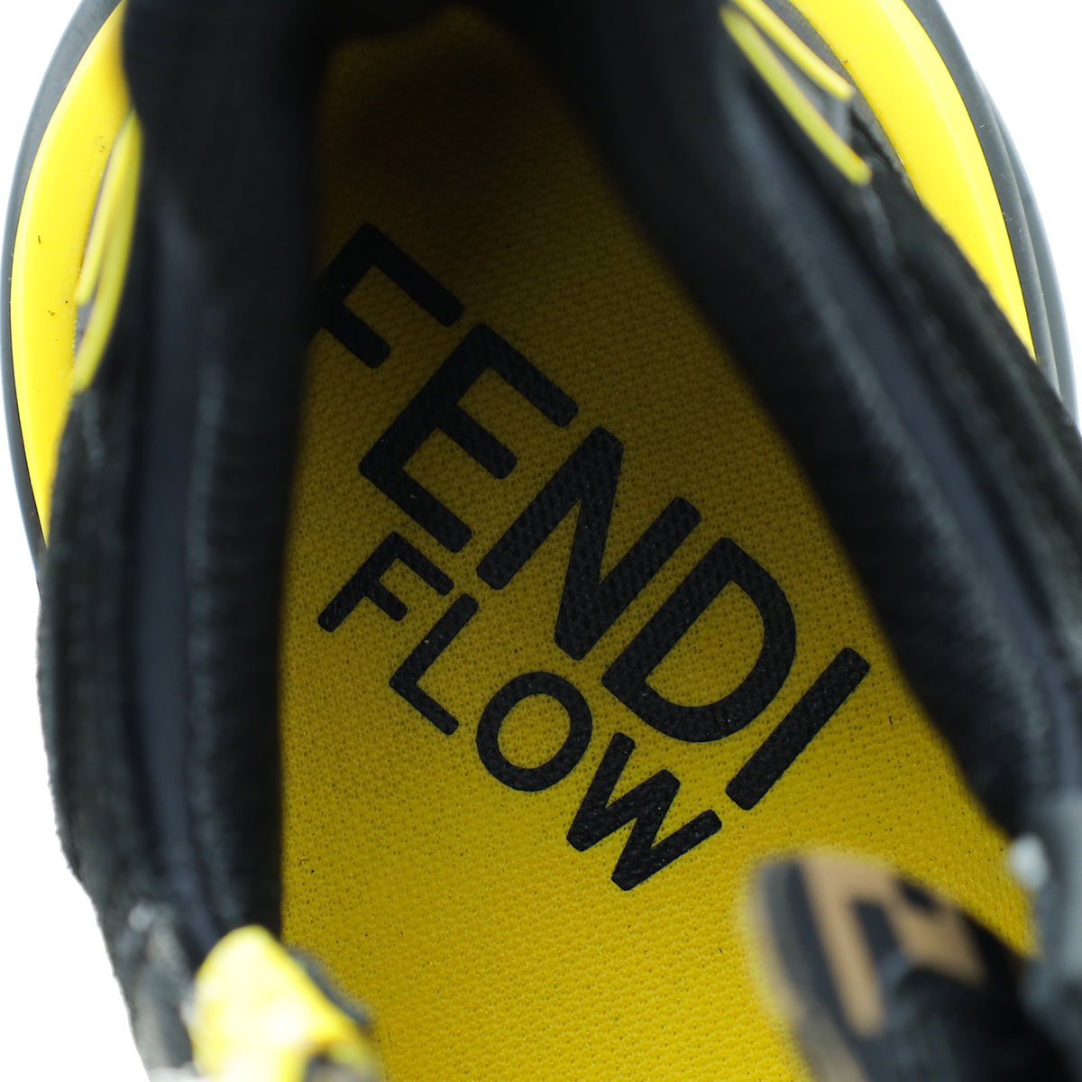 Fendi Bicolor Mesh Suede Flow Sneaker 12