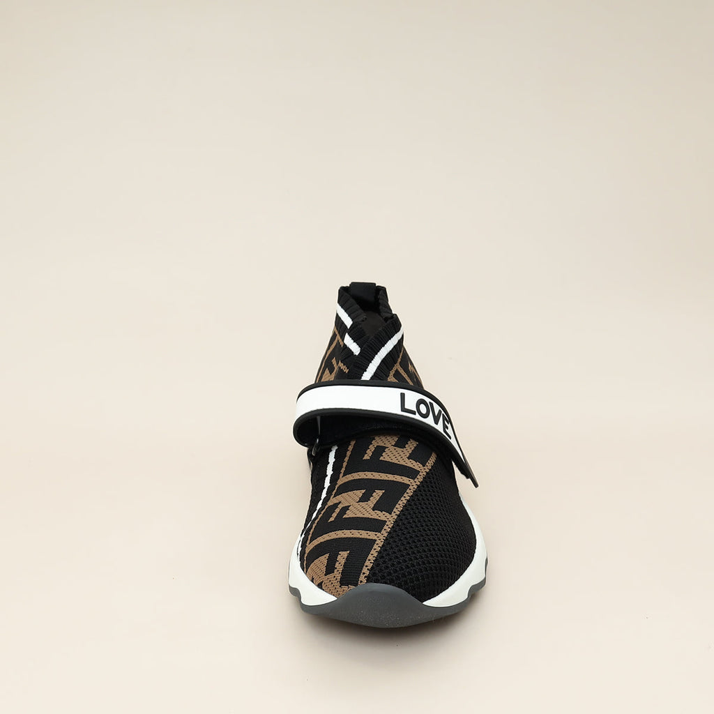 Fendi Tricolor Love Rockoko Sneakers 37